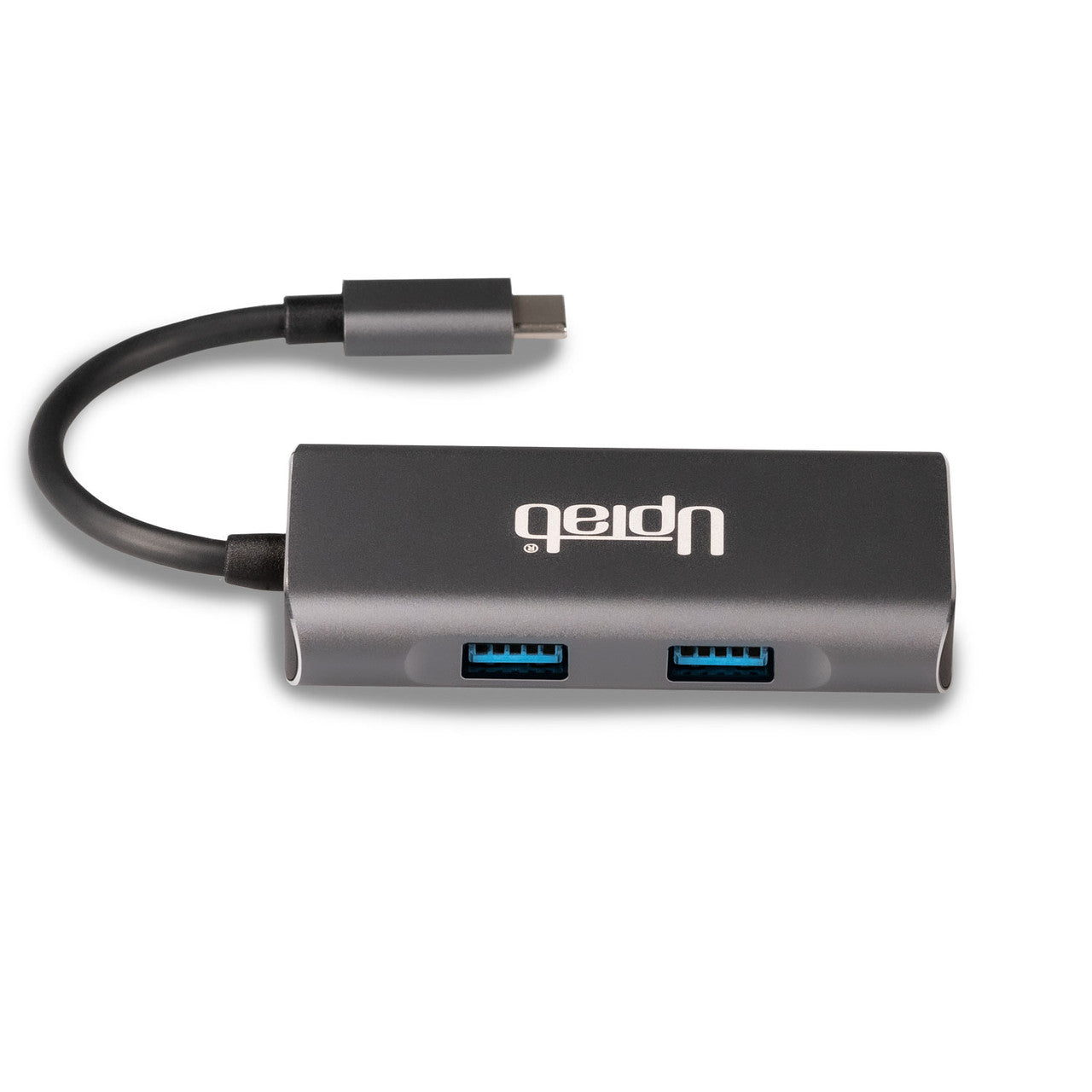 UPTab USB-C (Type C) 3.2 Gen 2 to 2 Port USB-A and 2 Ports USB-C (Type C) 3.2 Gen 2 10Gbps - Speed showing USB-A Ports  flat